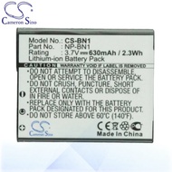 CS Battery For Sony Cyber-shot DSC-WX150 / DSC-WX170 / DSC-WX50P Battery 630mah BN1