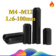 ((Quick Shipment) Black Elastic Pin Open Pin Spring Pin Cylindrical Pin Hollow Pin Positioning Pin S