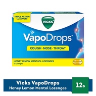 VICKS Vapodrops Honey Lemon (12's)