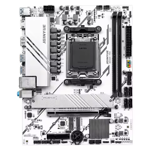 B650M PRO Motherboard AMD Ryzen 9000/8000/7000 Series Processors AM5 DDR5 PCIe 4.0 M.2 SATA 6Gb/s US