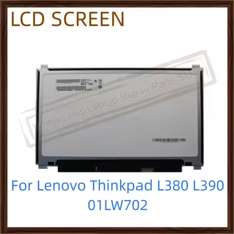 13.3" For Lenovo Thinkpad L380 L390 Laptop LCD Screen B133HAK01.1 FRU 01LW702 FHD 40pin LCD Display 