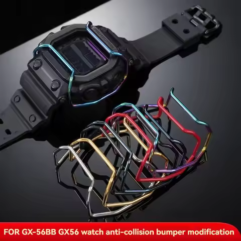 For Casio Block GX-56BB GX 56bb GXW-56 Giant G Metal Protective Bumper Anti Collision Steel Watch Pr