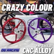 ENKEI G500 Y15 Y16 CUSTOM HUB 1.4/1.4x17 PURPLE MERAH COPPER BLACK/ ENKEI G500 Y15 PURPLE merah