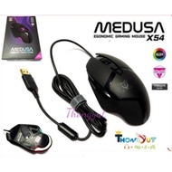 ถูกที่สุด!!! เมาส์มาโคร NUBWO RGB X54 Medusa Mouse Gaming Macro เมาส์เกมมิ่ง ประกันศูนย์ 2ปี ##ที่ชาร์จ อุปกรณ์คอม ไร้สาย หูฟัง เคส Airpodss ลำโพง Wireless Bluetooth คอมพิวเตอร์ USB ปลั๊ก เมาท์ HDMI สายคอมพิวเตอร์