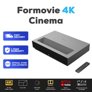 [Omplus] Formovie 4K Cinema Projector | Google Play Version | Ultra Short Throw Projector | Built in Netflix &amp; Youtube | 1 Year Warranty! | Free Installation &amp; Delivery