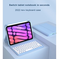 Bluetooth keyboard+case set comfortable as skin for iPad mini 4/5 mini6 9.7/10.2/10.5/10.9/12.9 iPad 10th pencil holder