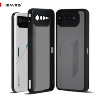 IBMRS for Asus ROG Phone 6/6Pro/6D Case Military Design Hard Back Shockproof Protective Cover - Camo