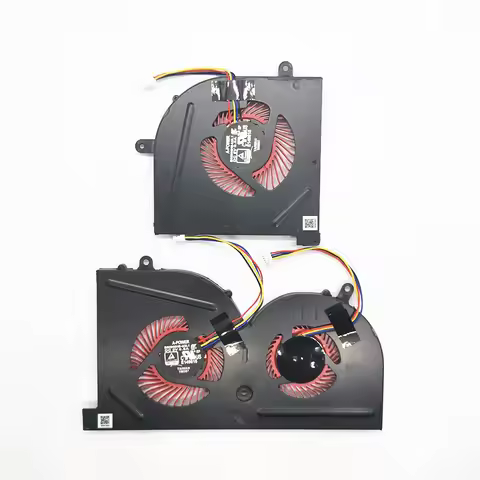 Laptop GPU CPU Cooling Fan for MSI GS63VR GS63 GS73 GS73VR MS-17B1 Stealth Pro CPU BS5005HS-U2F1 GPU
