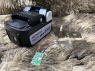 Vỏ mạch pin Hitachi BSL1430 14.4V sạc adapter và có led báo pin. ( Full tem)