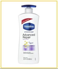 VASELINE 凡士林身體乳白色 INTENSIVE CARE ADVANCED REPAIR BODY LOTION 600ML