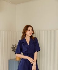 ETHEREAL x ETHER Safari romper ชุดซาฟารีขาสั้น