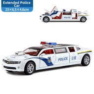 CHEZHI | Alloy Police Ambulance Sports Car Model Toys with Sound and Light
