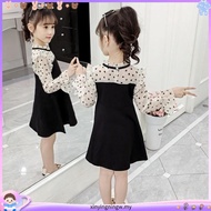 BNS Kids Dress kids girl korean style baby girl dress kids clothes girl baju dress budak perempuan b