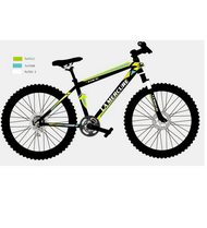 LA MERCURE จักรยาน MTB 21 speed 26 GMT-26001-BG