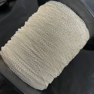 Silver chain rollow chain/ 925 silver chain/ size 0.5mm