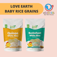 LOVE EARTH - BABY RICE GRAINS - QUINOA / BUCKWHEAT