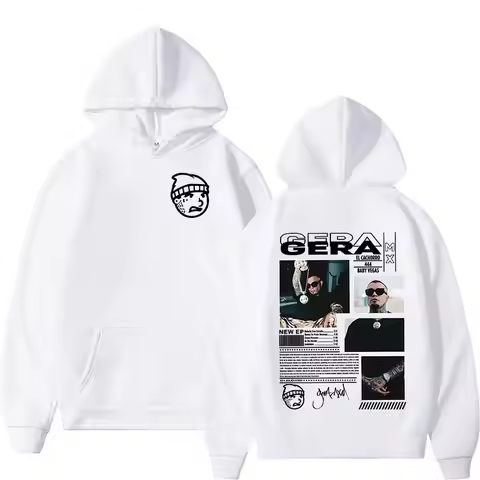 Rapper GERA MX Touring album 2025 Graphic Print Men's hoodie Hip-hop casual fashion hoodie
