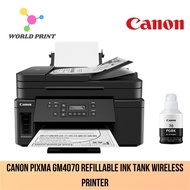 CANON PIXMA GM4070 Refillable Ink Tank Wireless Printer