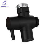 greatbuy666-M22 to M24 Black Brass Faucet Diverter Valve for Kitchen Sink Faucet Valve Splitter with