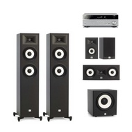 Yamaha RX-V385 + JBL Stage A180 5.1 channel speaker (A120/A120P)