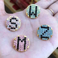 Women Customised ZORRA Brooch Abjad. Keronsang Huruf