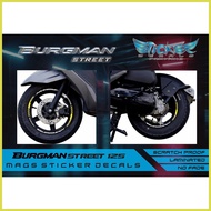 ∰ ▖ ➪ Burgman Street125 Mags Sticker