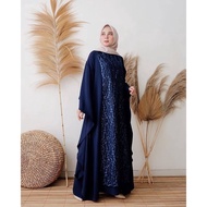 Gamis Pesta Mewah Elegan Kondangan/Kebaya Brukat Modern Mewah Model Baru