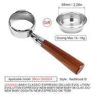 58MM Coffee Bottomless Portafilter For GAGGIA Classic Pro Naked Filter Basket Barista Handle Accesso