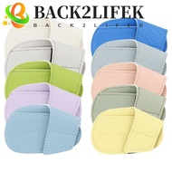 BACK2LIFEK Golf Iron Head Covers, Waterproof Colorful Golf Leather Club Cap, Golf Supplies Practical