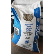 1KG/repack makanan ayam gold coin 202p/201c