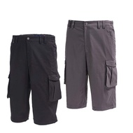 [WILDLAND Wilderness] Men's Elastic Anti-UV Patch Pocket Cropped Pants 0A71360 Smoke Gray Black Casu