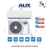 [SABAH ONLY] AUX INVERTER AIRCOND R32 1.0/ 1.5/ 2.0/ 2.5HP 4 STAR INVERTER JIMAT KARAN