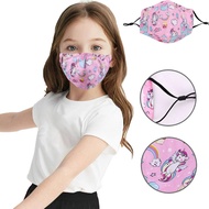 1pcs Premium High Quality Reusable Washable Breathable PM 2.5 Anti-Dust Face Masks For Kids Pink Unicorn Pineapple Bird