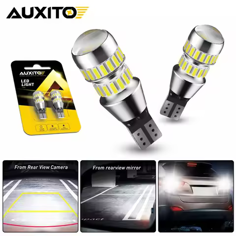 AUXITO 2x T15 W16W LED Bulb Canbus 921 912 For Toyota Land Cruiser 80 100 200 Prado 120 150 FJ Vehic