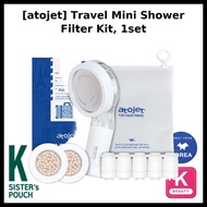 [atojet] Travel Mini Shower Filter Kit, 1set / Korean Travel Shower Kit / Curation by ksisterpouch