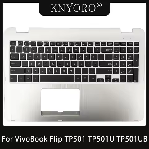 US Keyboard For ASUS VivoBook Flip TP501 TP501U TP501UB TP501UA Laptop Palmrest Cover Case with Engl