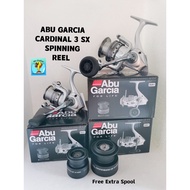 FISHER ABU GARCIA CARDINAL 3 SX Fishing Reel Free Extra Spool 1000S 2000 2500H 3000H 4000H 5000
