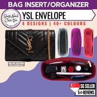 [𝐁𝐍𝐂𝐓👜]🧡 Bag Insert Organizer for YSL Envelope | Felt Bag In Bag Customized Organiser | Many Designs
