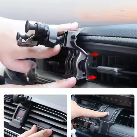 Car GPS Screen Navigation Stand Special Phone Holder For AUDI A8 A8L Q7 Q8 2006-2026 Decoration Modi