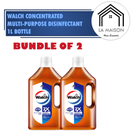 [Bundle of 2] Walch Concentrated Multi-Purpose Disinfectant 1L Bottle