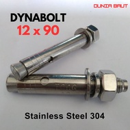 Dynabolt M12X90 Dinabolt 12X90/ Anchor Bolt M12 X 90/ 12 X 90/ - M12 Sleeve
