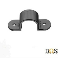 BOSS 20MM BLACK CONDUIT PIPE CLAMP 20MM PVC CONDUIT CLEM READY