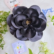 Gắp tóc cào hoa trà mi sang trọng 13cm kẹp càng cua phong cách Hàn Quốc kẹp tóc nữ quốc dân - thương