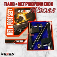 EBOX W2033 W 2033 Table Tennis Pole + NET OriginalPING PONG