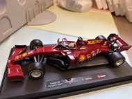 Burago 1:18 Ferrari 模型 F1 SF1000 S.Vettel