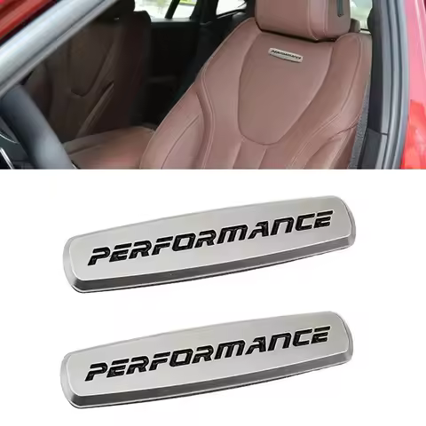 3D Metal Car Seat Sticker Decals For BMW M Performance E34 E30 E60 E39 E36 E46 E90 E91 E92 F10 F20 F