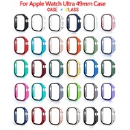 Galss + Protective Case for Apple Watch Ultra 49mm Shell and Film Integrated Protective Cover