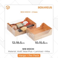 Box Mochi Daifuku Packaging Dus Kotak Kue Jajanan Pasar | WB Mochi