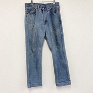 Levi's 550 กางเกงยีนส์ ซิปหน้า สีอินดิโก้ ไซส์ 31 สินค้ามือสอง