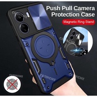 Redmi 13C 2023 Shockproof Armor Casing For Redmi13C Redmi 13C C13 13 C 4G 5G 2023 Push Pull Camera P